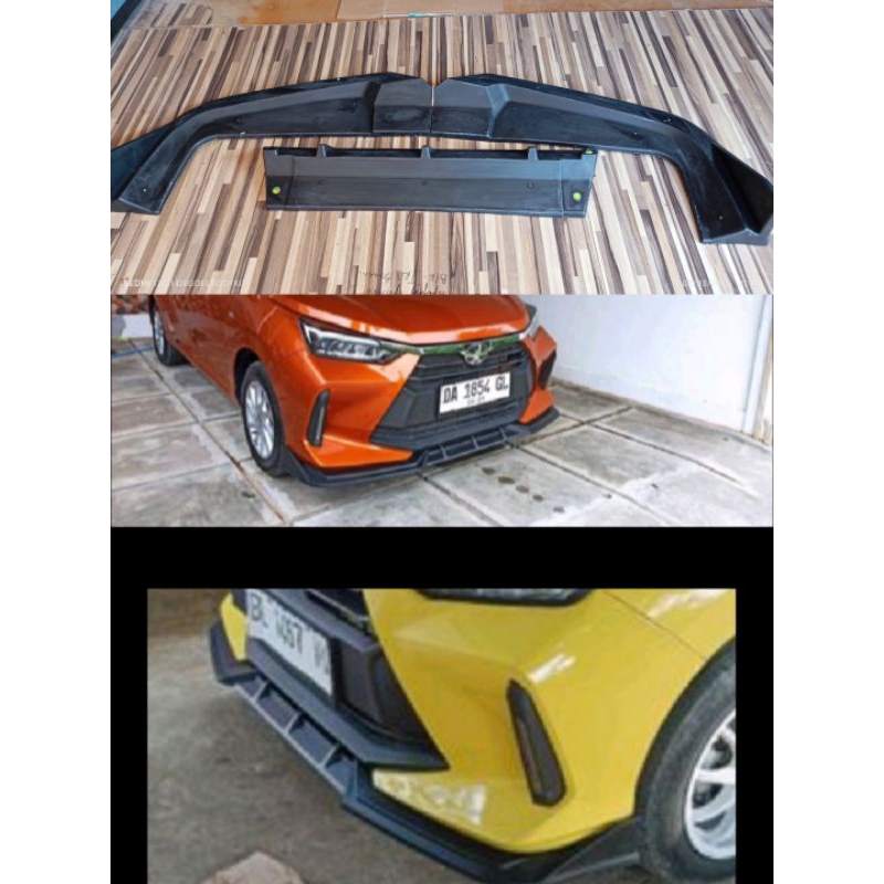 LIPS bumper depan front lips bumper NEW AGYA 2023 2024