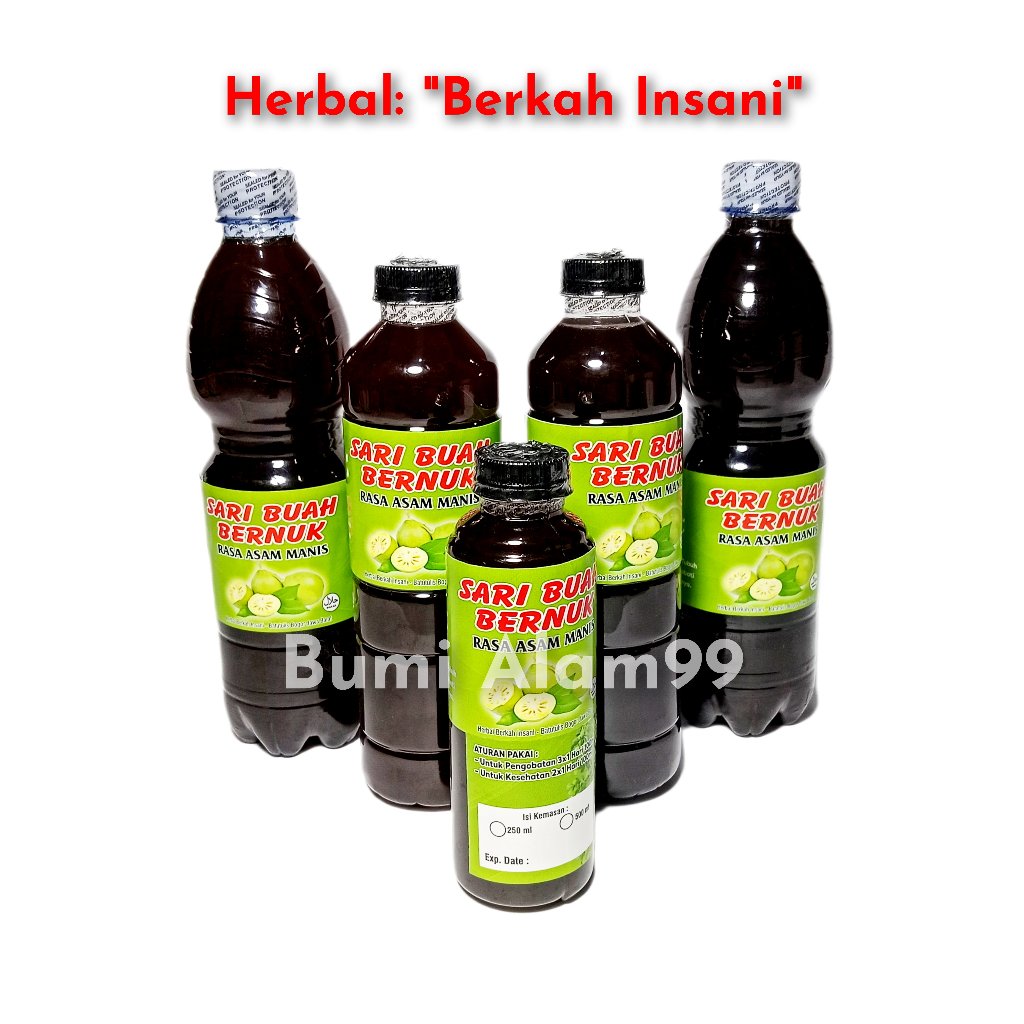 

Minuman Herbal Sari Buah BERNUK | 100% Tanpa Bahan Pengawet