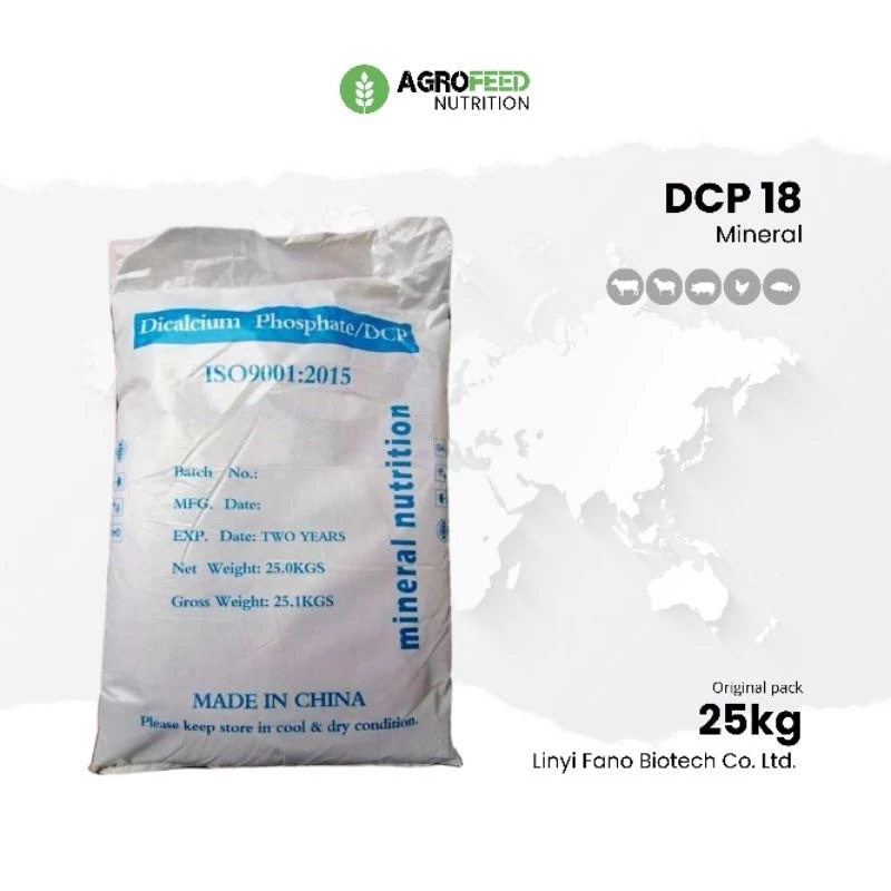 AGROFOS DCP 18 DICALCIUM PHOSPHATE /kg Kalsium Fosfat Ca P Mineral Pakan Hewan Ternak