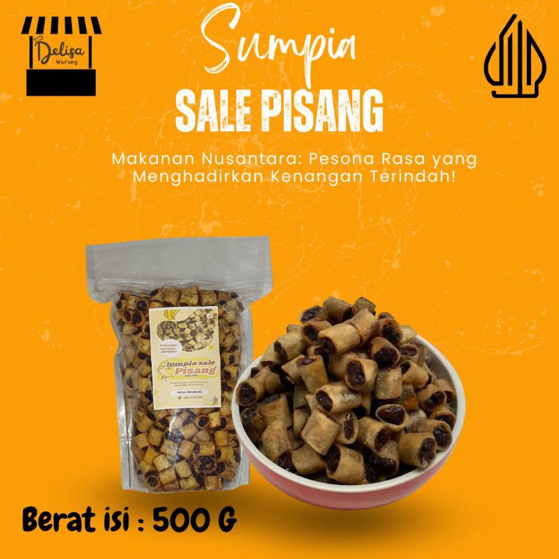 

SUMPIA SALE PISANG / SUMPIA SALE 500 GRAM / TERMURAH