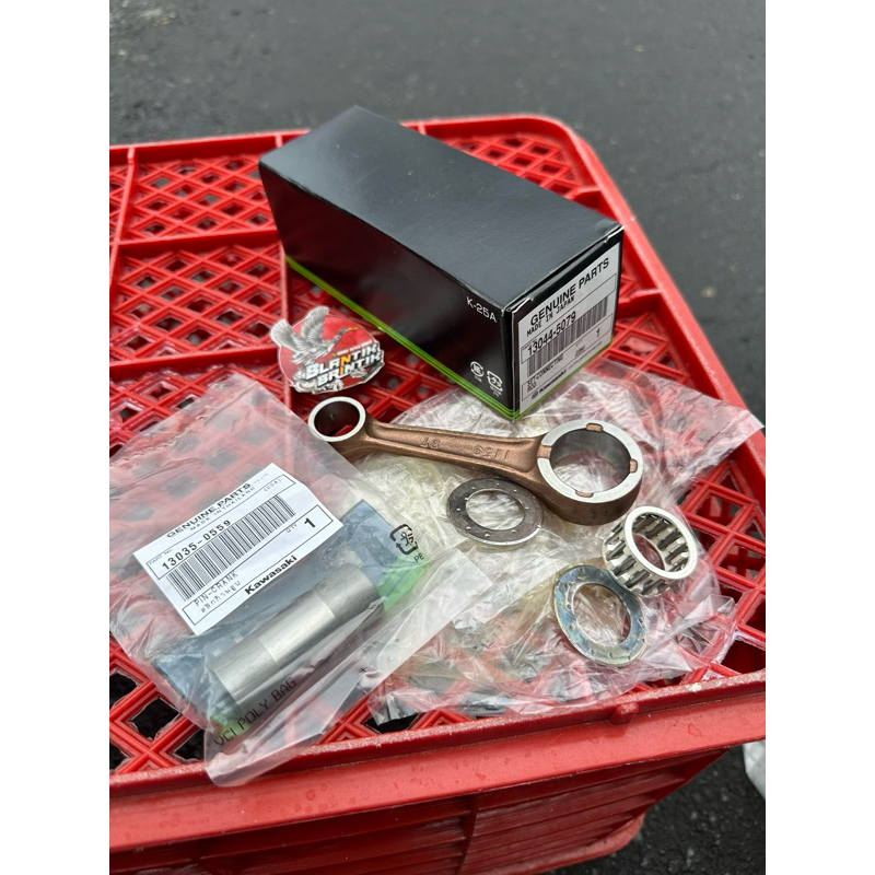 Set Connecting Rod KR150  Setang Stang Seher Piston Pen Pin 15 mm Blok 1827 1855 Set Assy Ninja R SS