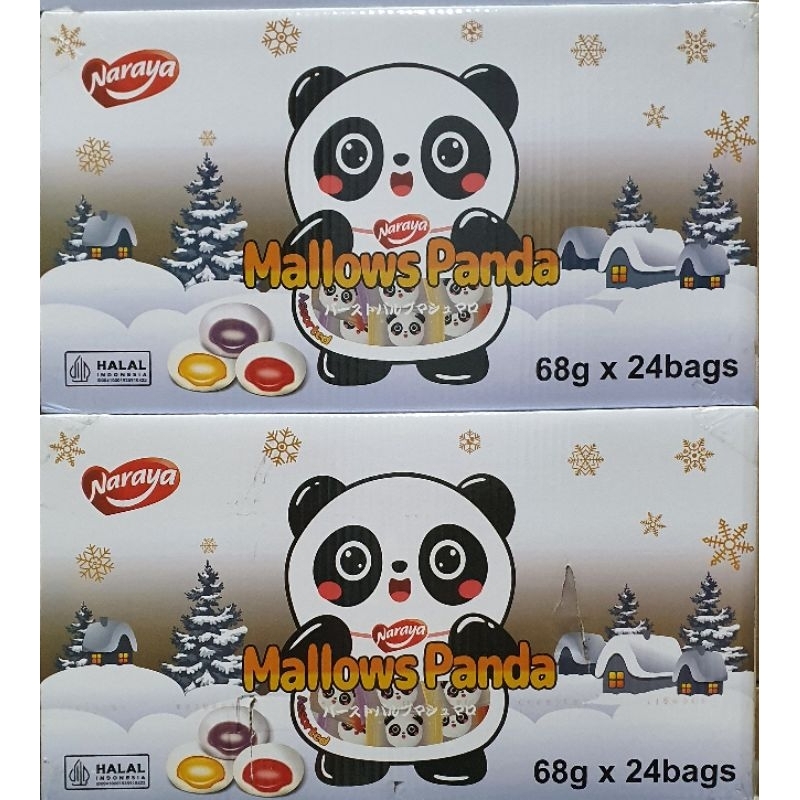 

Mallow Panda Assorted 68gr x 24 ( 1box )