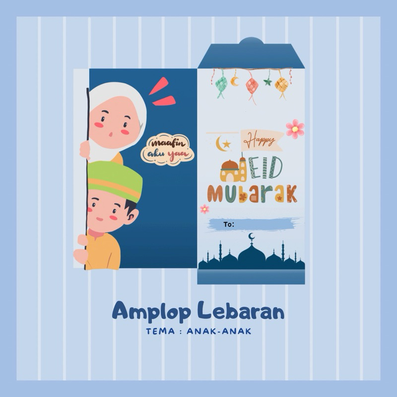 

Amplop Lebaran Motif Anak-Anak