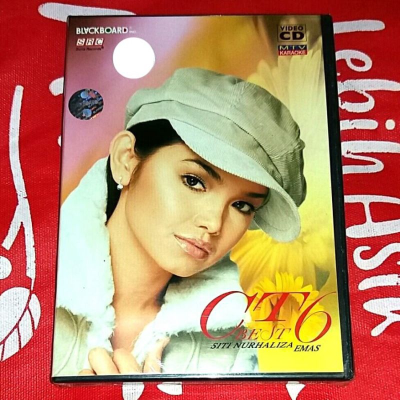 VCD Siti Nurhaliza - CT Best Emas . V CD Karaoke ORIGINAL
