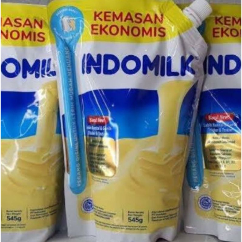 

INDOMILK POUCH Putih 545g exp februari 2026