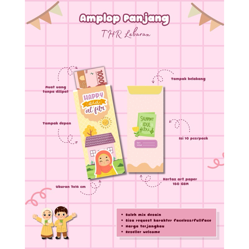 

Amplop Lebaran Panjang