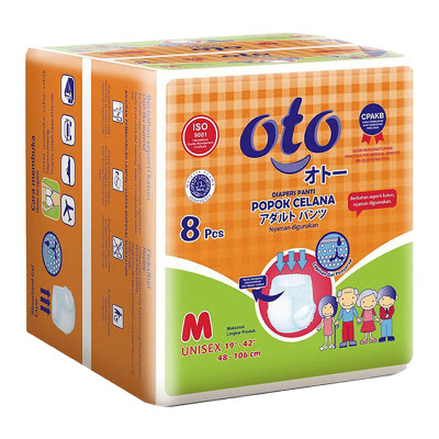 Oto Popok Celana Dewasa M 8 pcs