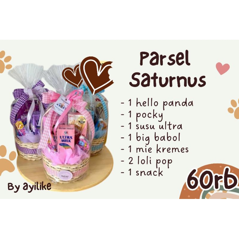 

ayilike parsel Snack Saturnus Karawang / hampers lebaran ulang tahun