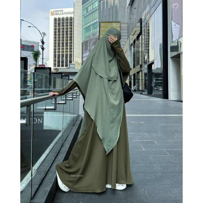 (NWT) EFFORTLESS ABAYA BY MAHIRA INDONESIA | Abaya Knit | Abaya Premium | Abaya Syar'i | Abaya Musli