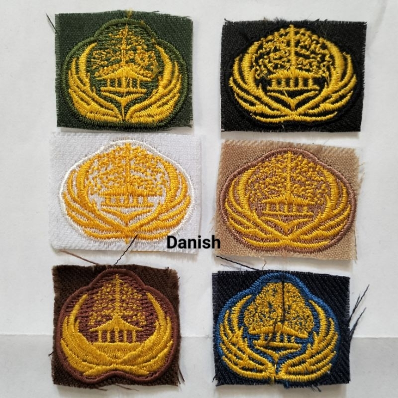 BET BORDIR LOGO LAMBANG KORPRI PNS ASN