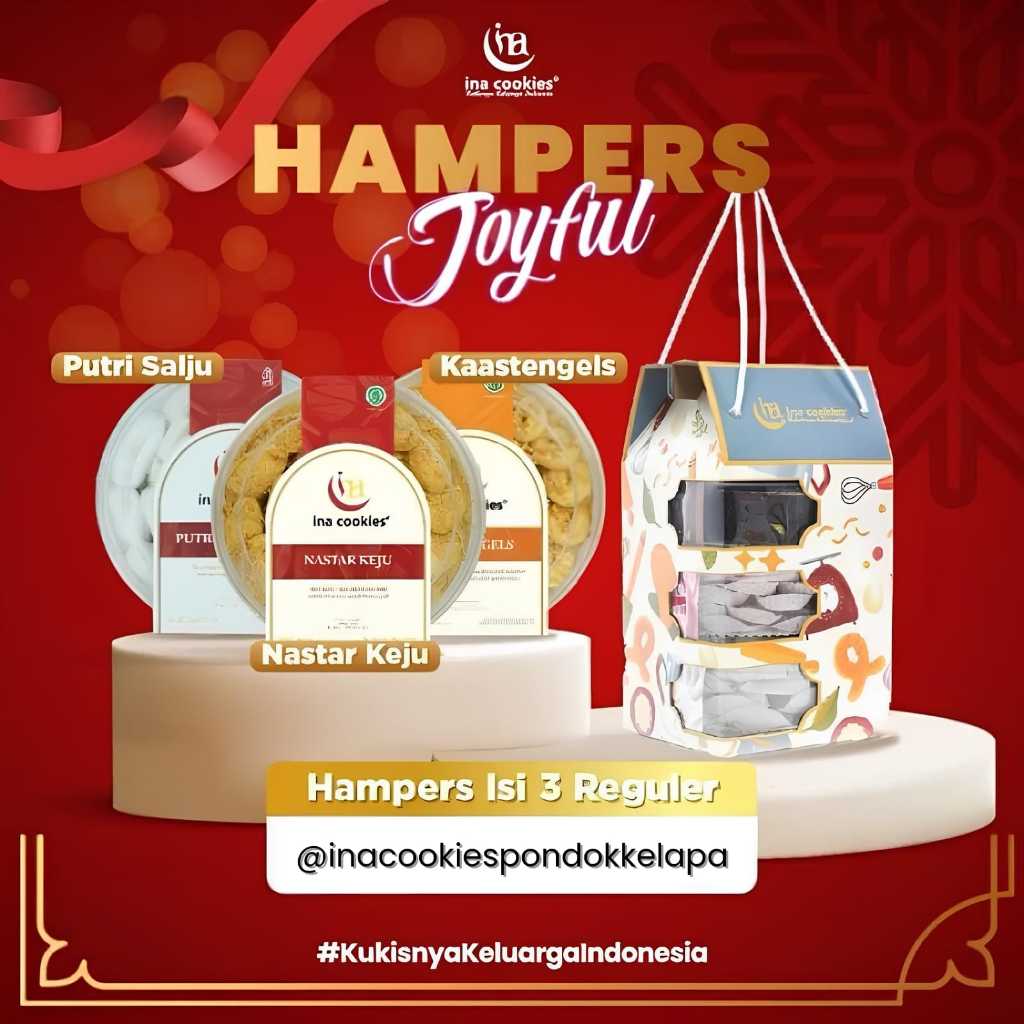 

Ina Cookies Hampers Joyful Isi 3 Reguler Nastar Keju Putri Salju Kaastengels Kue Kering Lebaran