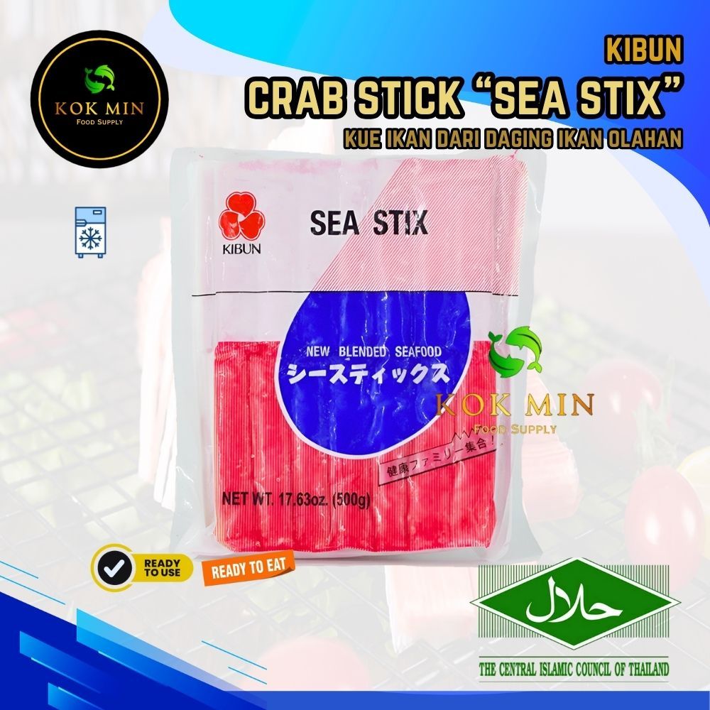 

Kibun Kani Stick / Crab Stick / Sea Stix - 500 gram