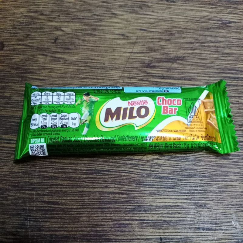 

Milo Choco Bar 15 Gram