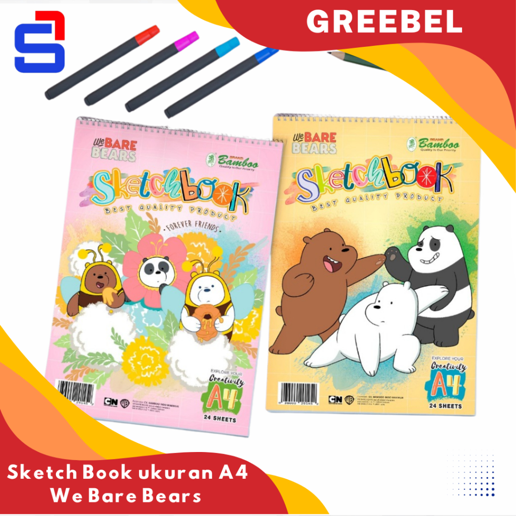 

Sketch Book Spiral A4 Paper One