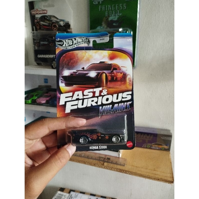Hot wheels Fast and Furious Villains Honda S2000 (suki hitam)