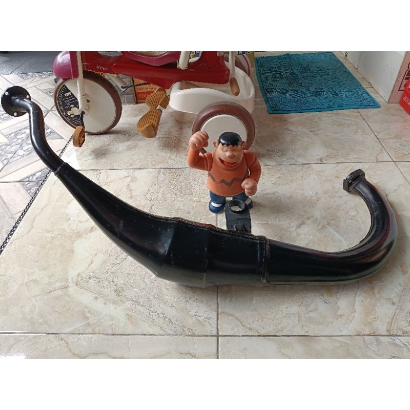 Knalpot Muffler Chamber Exhaust Pipe Yamaha TZR125 TZR 125 4FL Original NOS