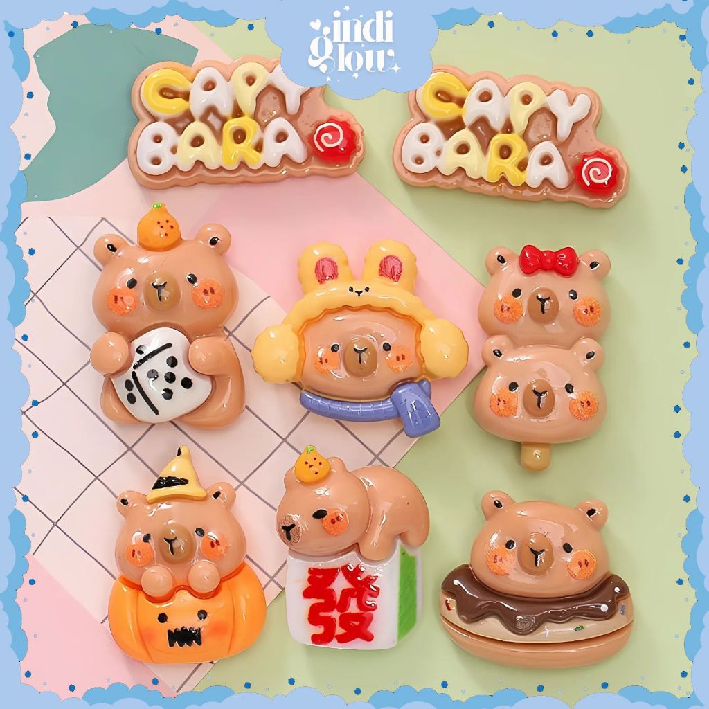 

IG Stiker 3D Karakter Kartun Capybara DIY Dekorasi Asesoris Hiasan Botol Minum Serbaguna 3D-019