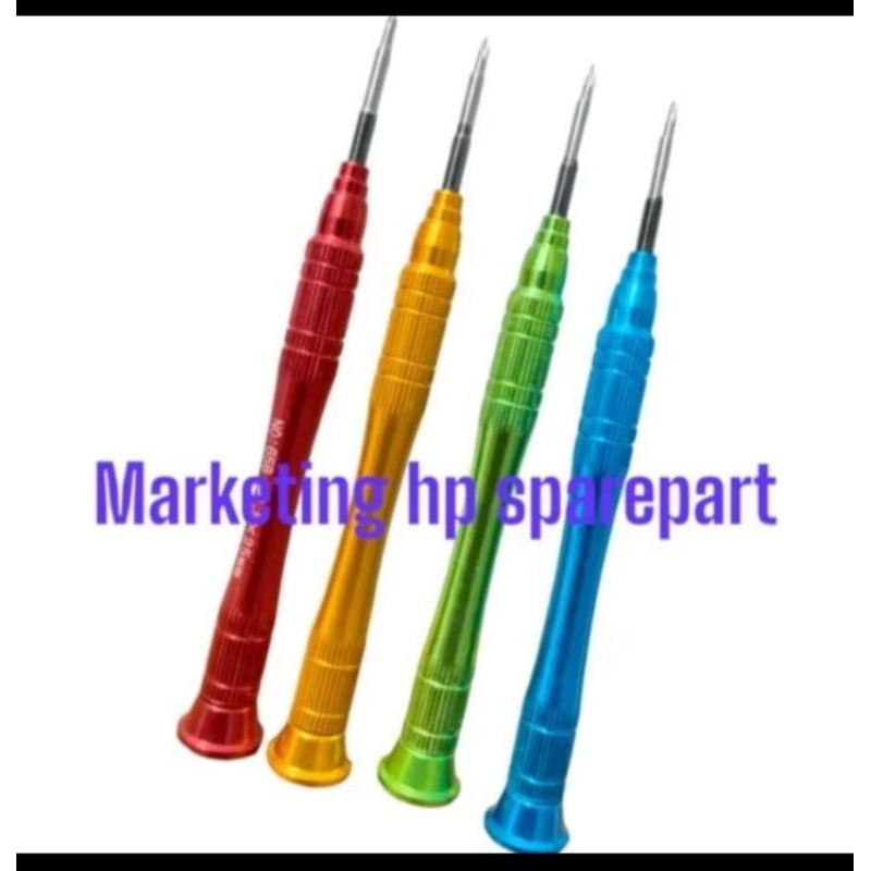 OBENG SATUAN MINI OBENG PLUS+1.5X25MM 658 OBENG PEMBUKA HP+LCD ORIGINAL