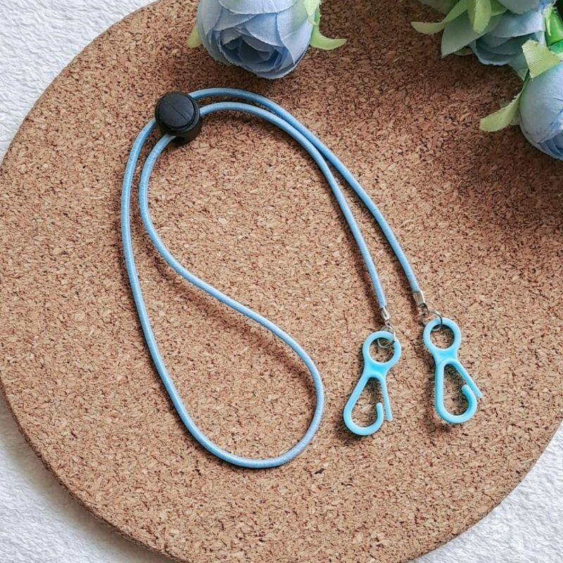 trap masker / Strap masker 2in1 / kalung masker / Strap masker Hijab / Kalung Gantungan Masker Cowok