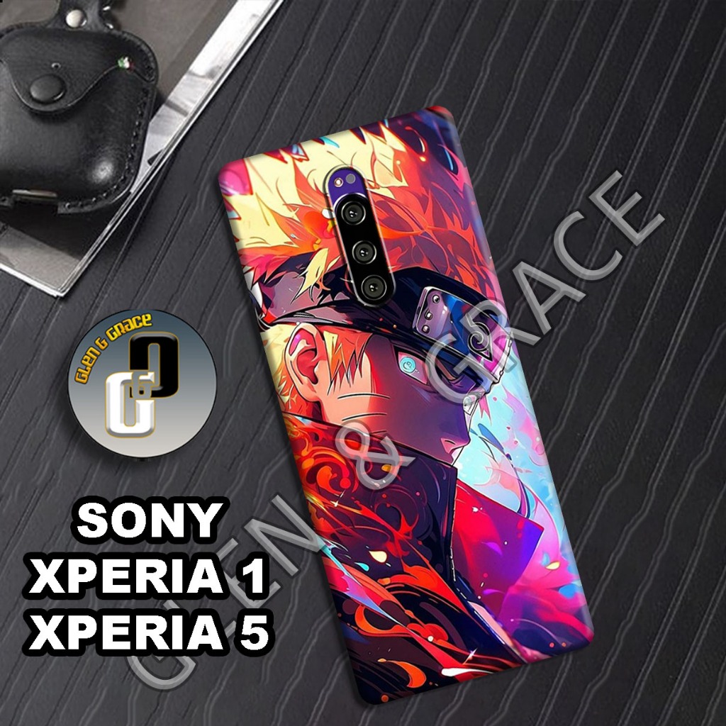 G26 - Case SONY XPERIA 1 - Bahan karet lentur - Motif ANIME - Softcase SONY XPERIA 5 - Silikon lentu