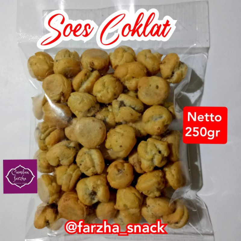

Gooku 28 Store Soes Coklat Camilan Cemilan Snack Jajanan Kletikan Oleh-Oleh Makanan Ringan