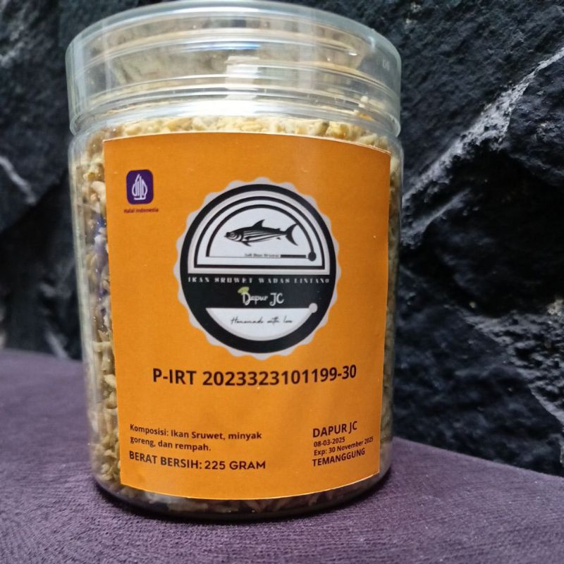 

IKAN SRUWET WADAS LINTANG ENAK MURAH CRISPY 225gr