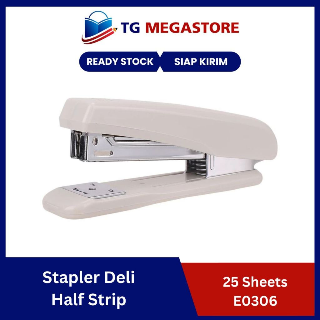 

Stapler Deli Half Strip 25 Sheets - E0306