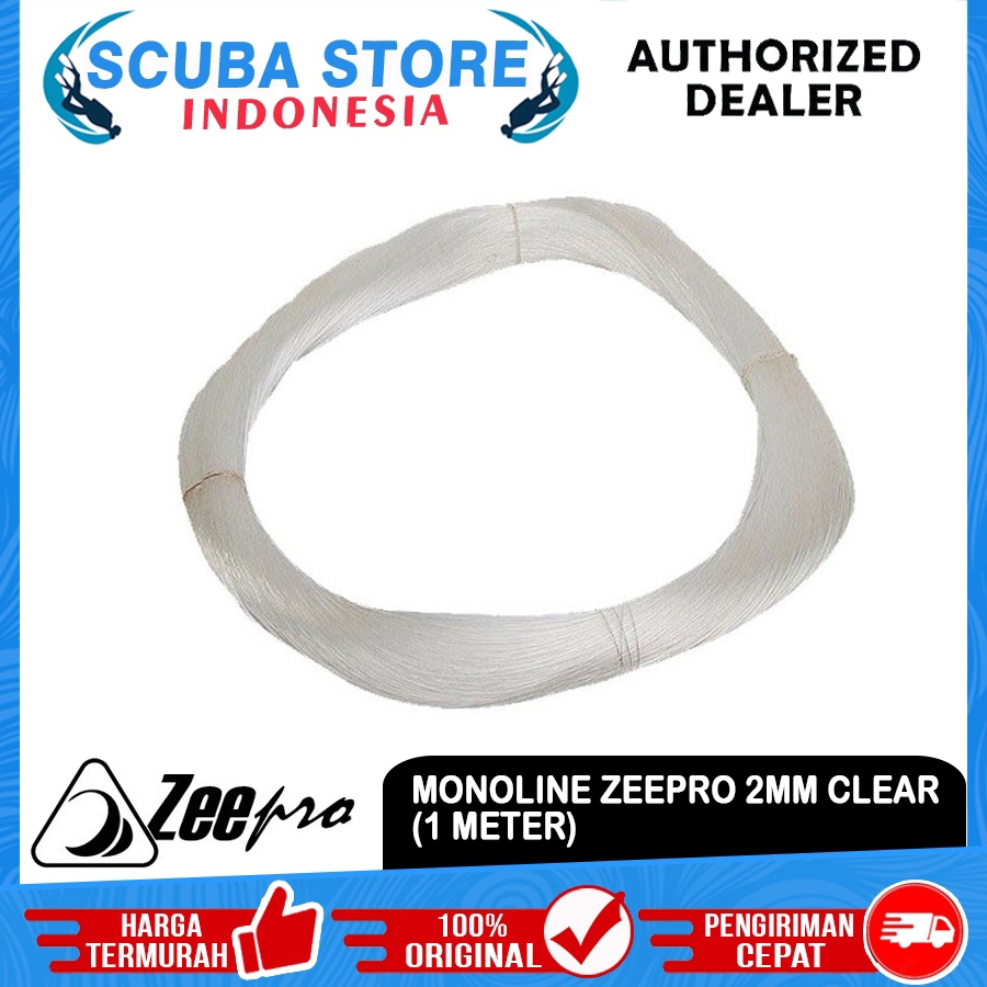 Monoline Zeepro Line Speargun Spearfishing Tali Shaft Senar Pancing Ster Ikan 2mm Rope Spearo