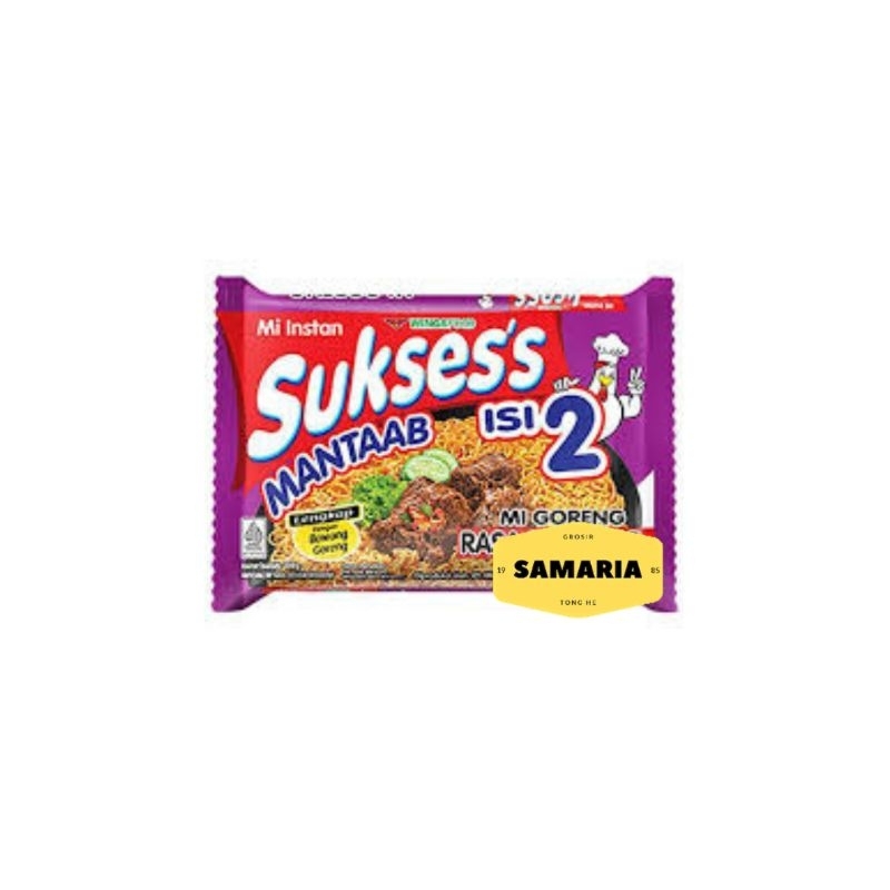 

Suksess Mi Instant Goreng Isi 2 Rasa Rendang