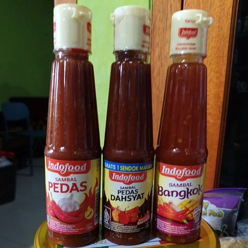 

sambal Indofood 135ml Bangkok/pedas/pedas dahsyat