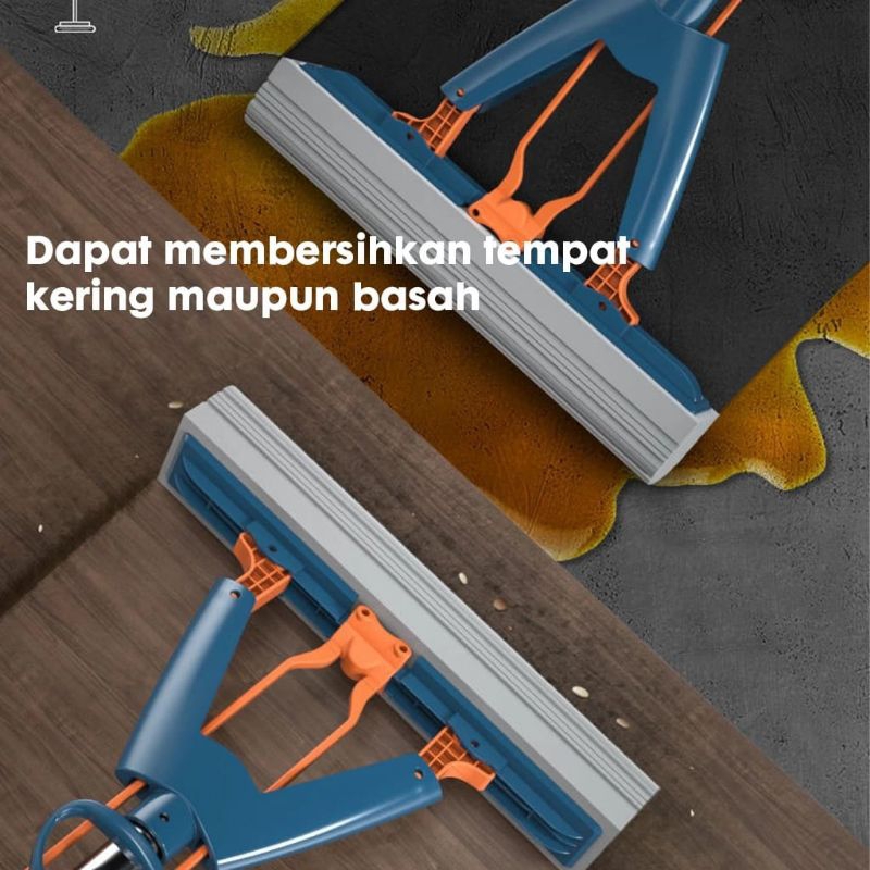 Pel Lantai Karet Pengering Lantai Spons