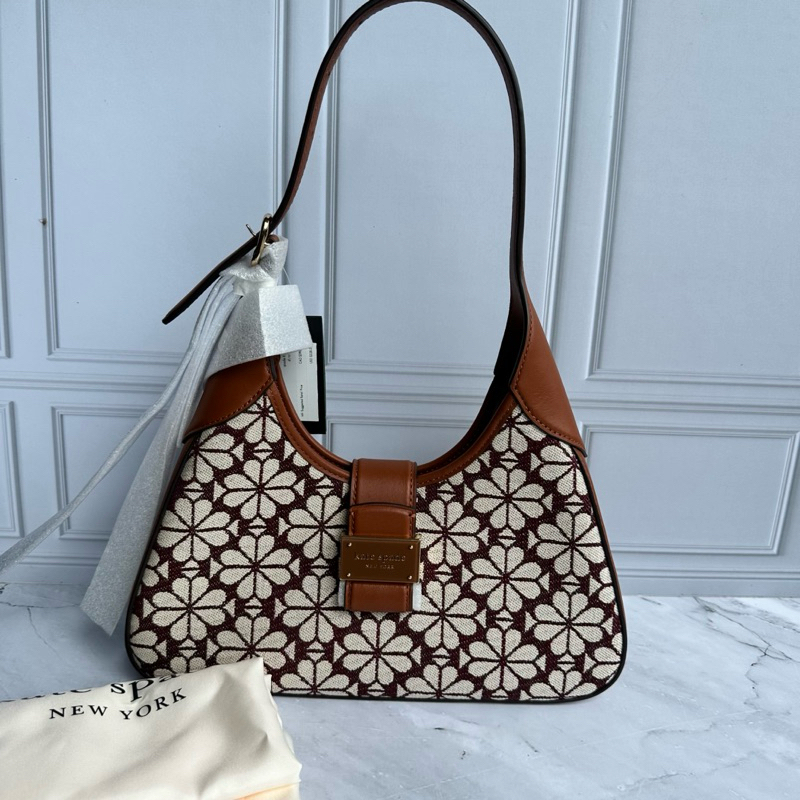 KS spade flower shoulder bag