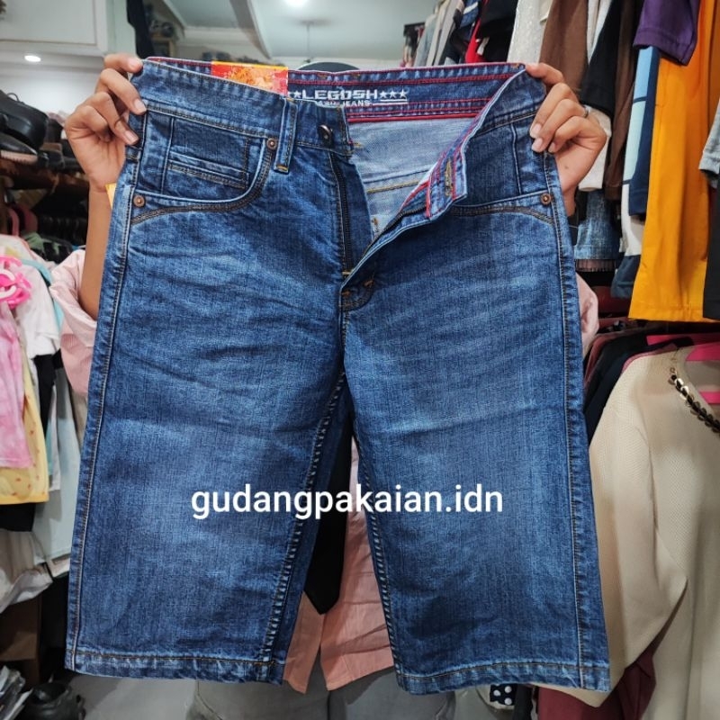 Celana Jeans Pendek Pria LEGOSH JEANS PENDEK Jumbo