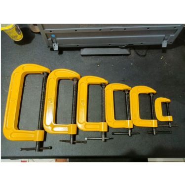 Klem C KDK 4 Inch / Klem Catok Penjepit Kayu 2 Inch 3 Inch 4 Inch Clamp Klem Catok Jepit Meja Heavy 