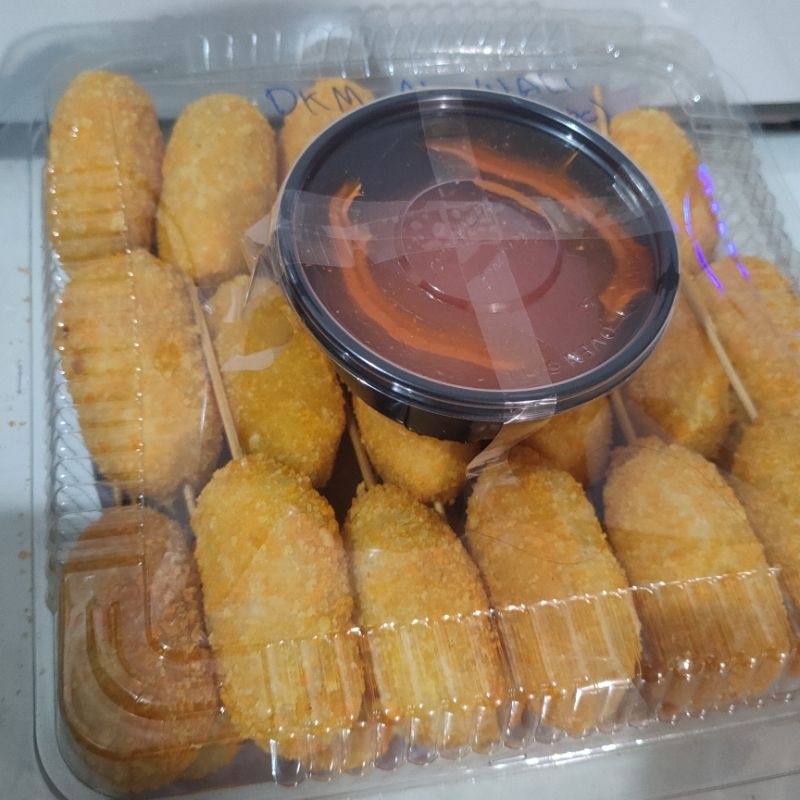 

Corndog Mozarella Frozen / Setengah Mateng selalu dadakan dan fresh