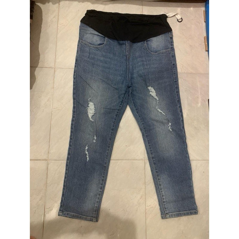 Preloved Jeans fashion bumil Hellolilo