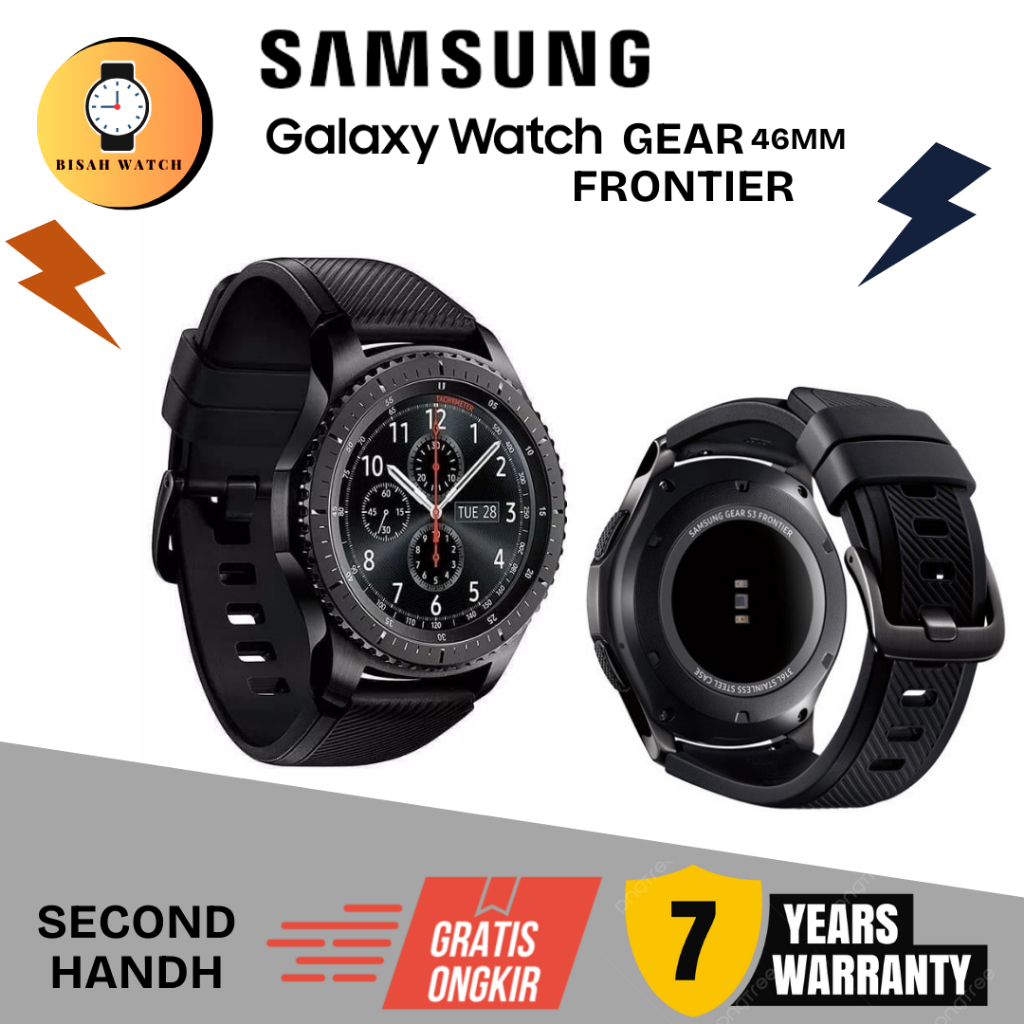 Samsung Gear S3 Frontier Second ORI Mulus Seperti Baru