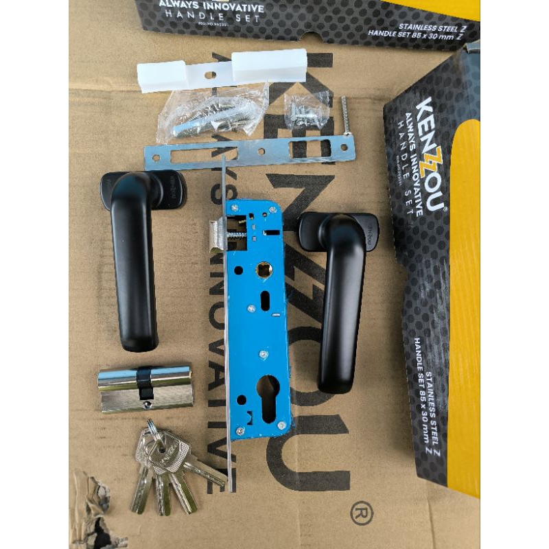 Kunci Pintu Almunium A31 Kenzzou / Lever Set Pintu Almunium A31 / Kunci Kenzzou Kenzou / Kunci A31