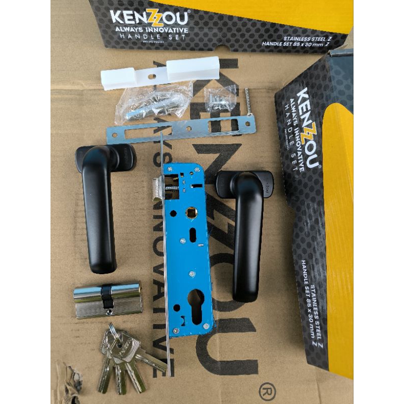Kunci Pintu Almunium A31 / Alumunium Lock Set / Lever Set Almunium / Kunci Almunium / Kunci Kenzzou 