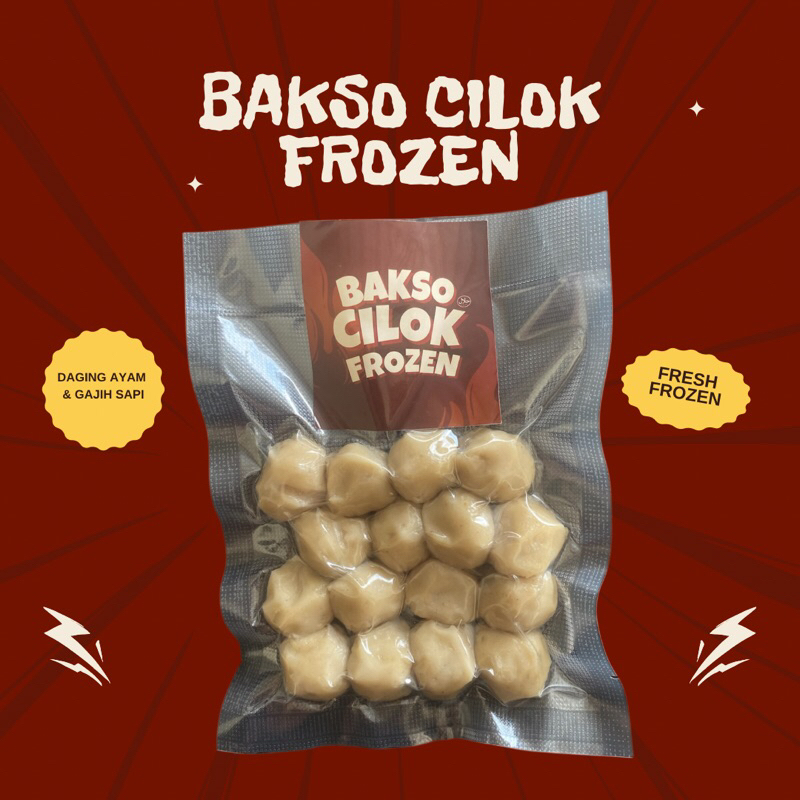 

Bakso Cilok Frozen Ayam & gajih Sapi Bisa COD Se Indonesia