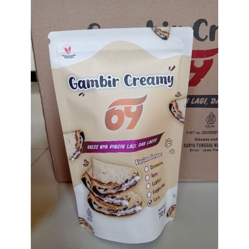 

Gambir Creamy Susu