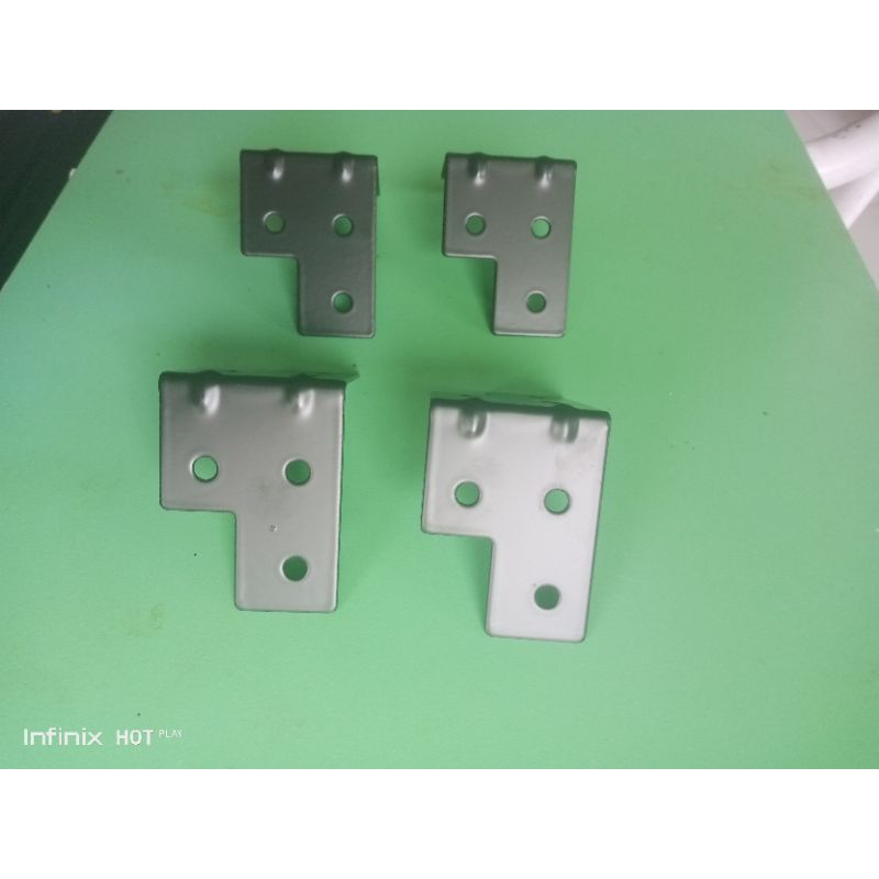 Siku sudut pojokan box hardcase siku besar hitam ZM06-H