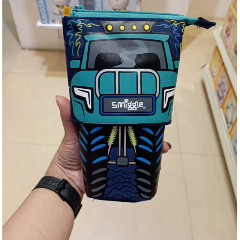 

smiggle pencil case junior cars new original baru asli atk kotak pensil tempat pensil boys anak sekolah laki laki