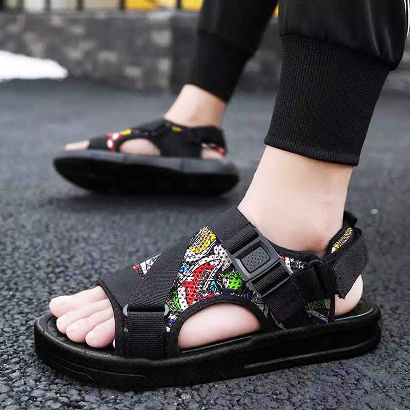 Sandal FS RAW PRIA - Sandal Fs Raw Cowok murah - sandal Fs - Sandal Gunung Pria Baru trendy MM02