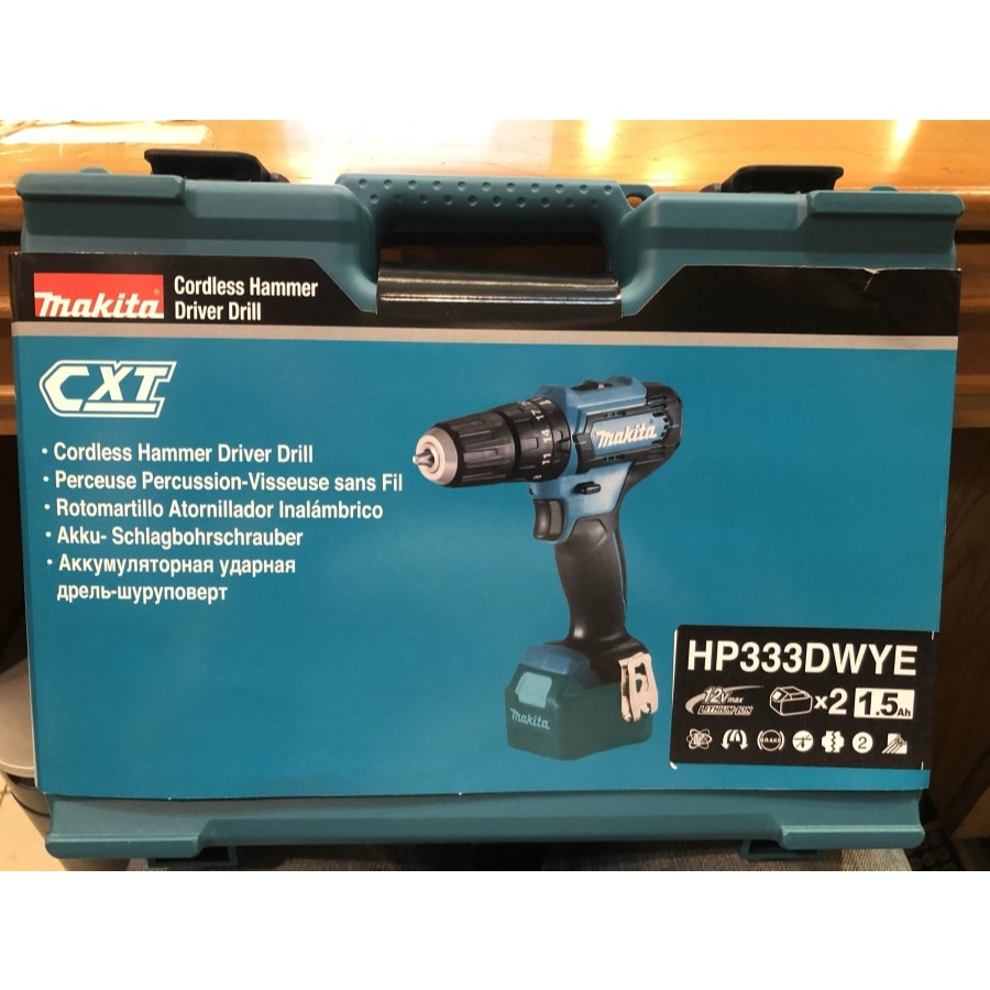 MESIN BOR BATERAI MAKITA HP333DWYE