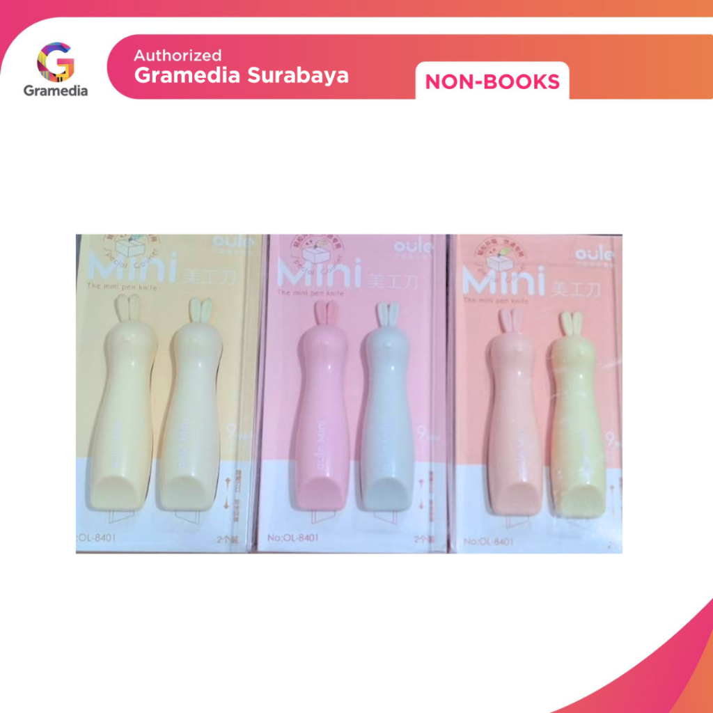 

Gramedia Surabaya - Kako Cutter Mini Rabbit Set2/9 OL-8401