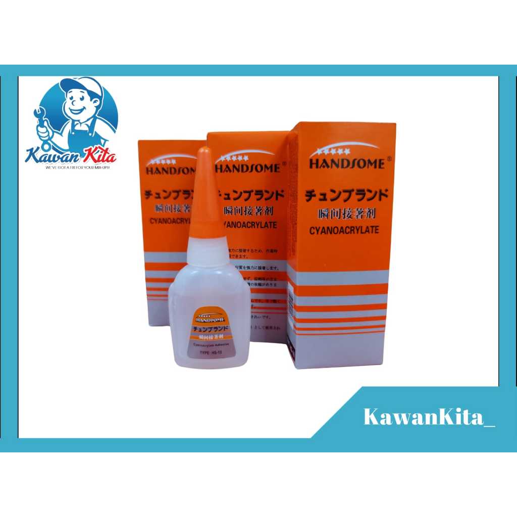 

LEM SERBAGUNA KOREA - INSTAN GLUE HANDSOME HS-10