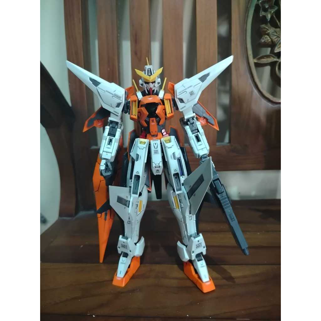 MG 1/100 GN-003 Gundam Kyrios Bandai Second / Bekas Rakit Rapi