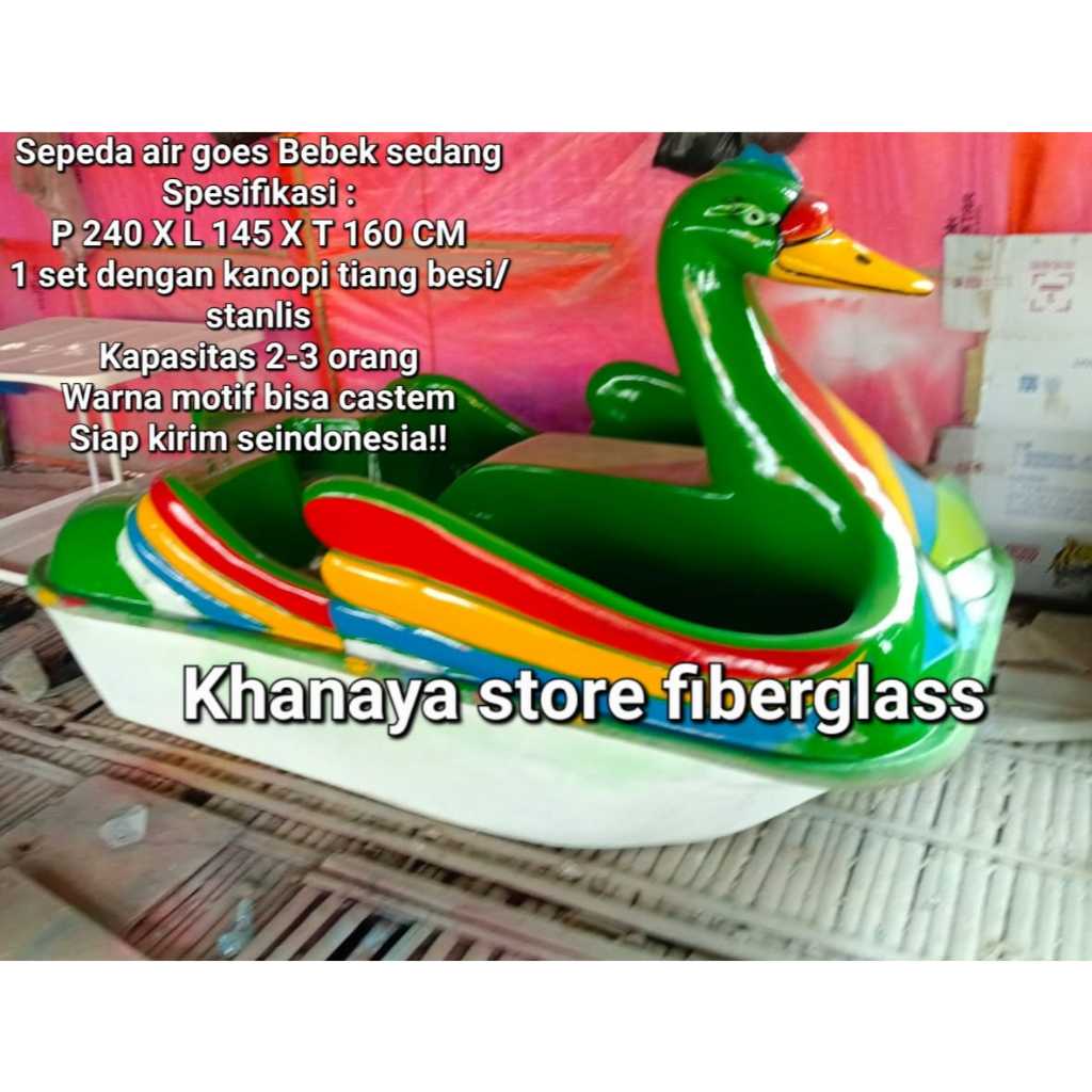 Sepeda air bebekkan-Perahu wisata bebekkan-Mainan sepeda air bebekkan gowes termurah