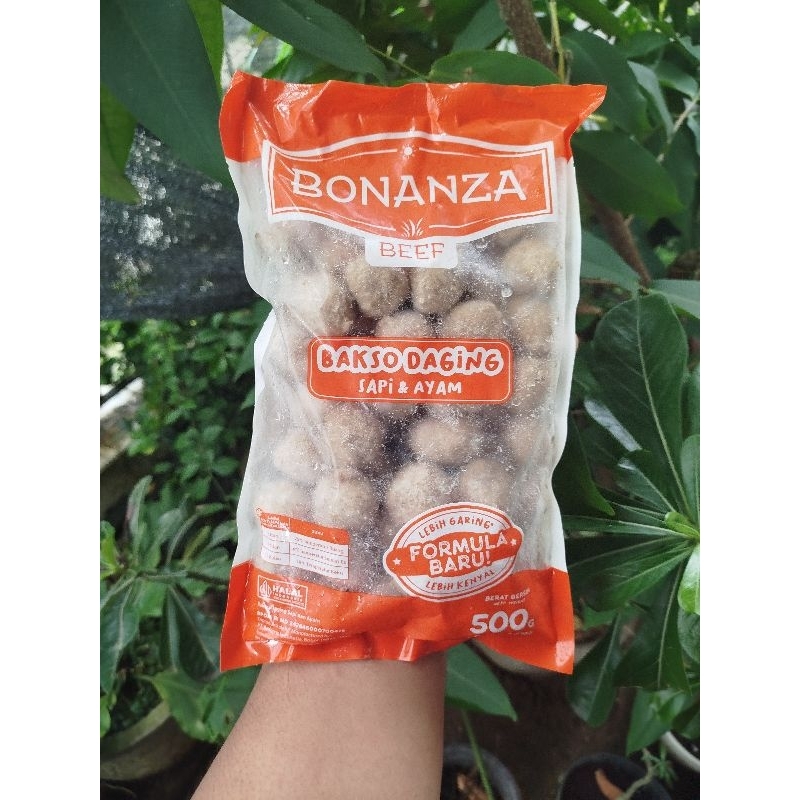 

Bonanza Bakso Sapi (Isi 50pcs) Kemasan 500gram